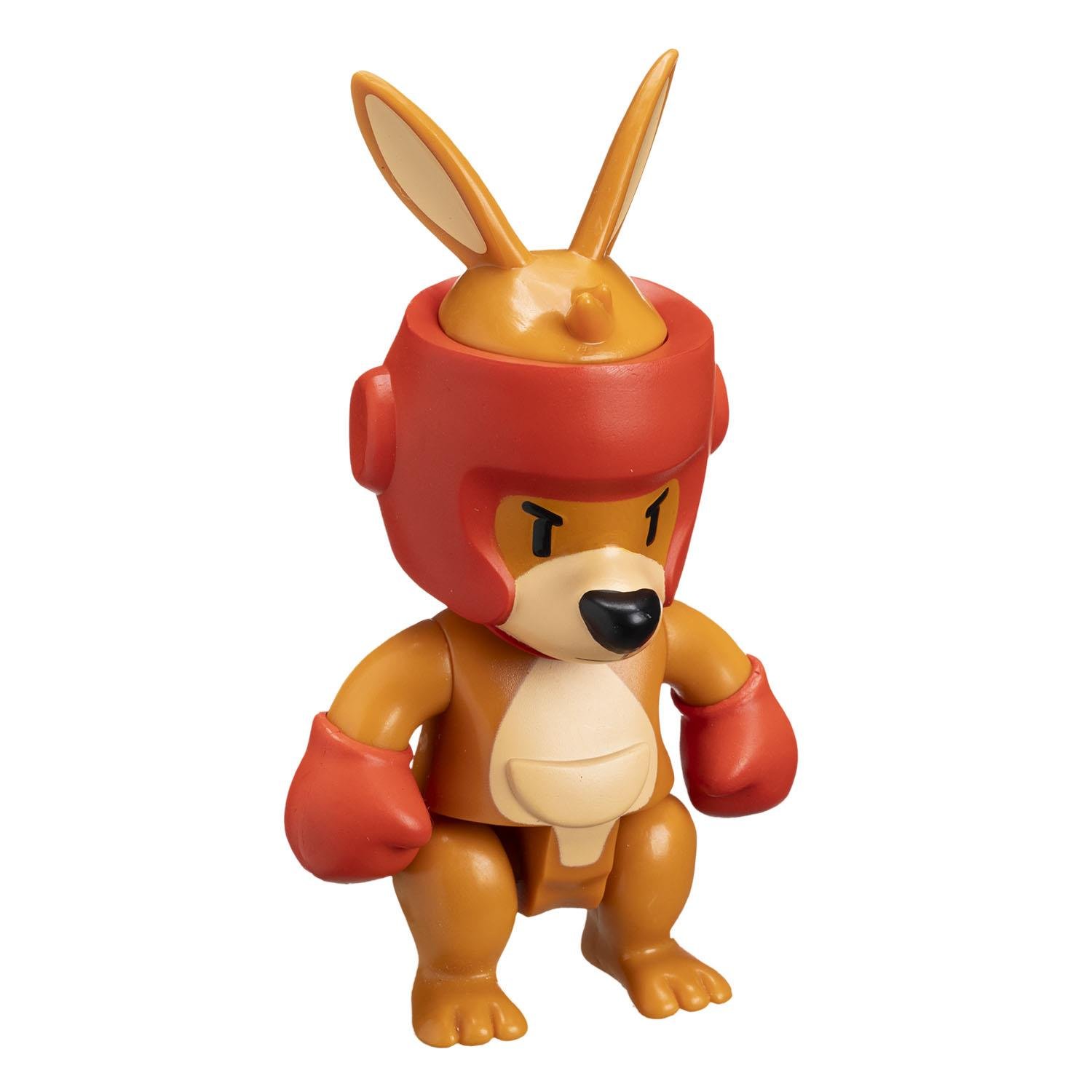 Kolleksiyon Karakterleri, NECOTOYS, Stumble Guys 11,5 cm Aksiyon Figürü 10302 SG6210 Boxing Roo