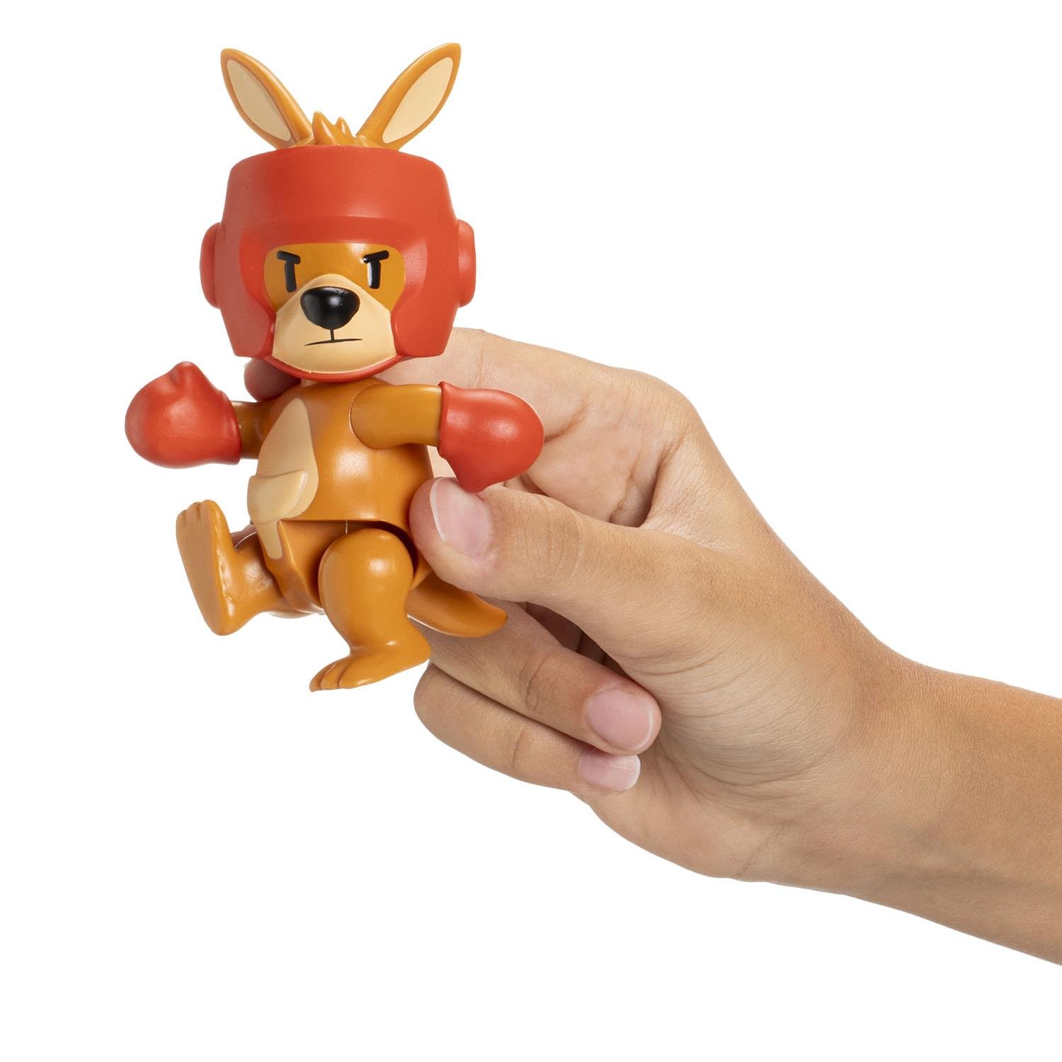 Kolleksiyon Karakterleri, NECOTOYS, Stumble Guys 11,5 cm Aksiyon Figürü 10302 SG6210 Boxing Roo