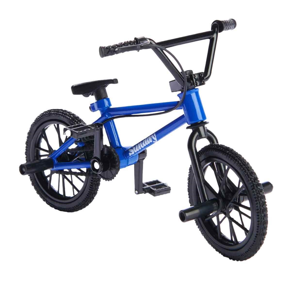 Kolleksiyon Karakterleri, Sunman, Tech Deck BMX Parmak Bisikleti 37212 Sunday Mavi