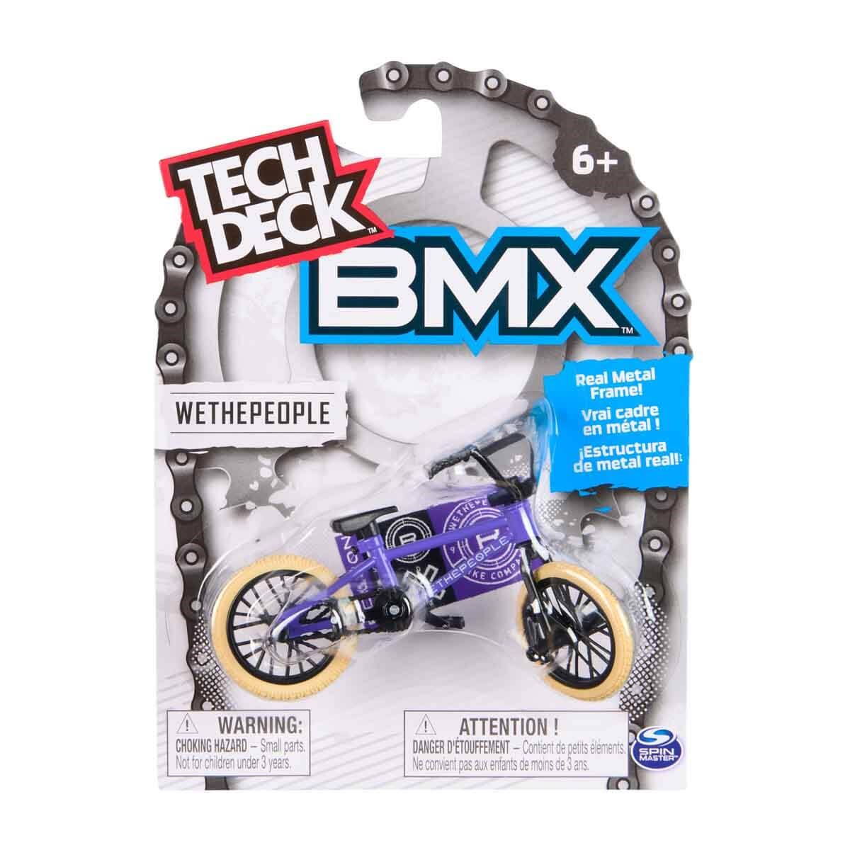 Kolleksiyon Karakterleri, Sunman, Tech Deck BMX Parmak Bisikleti 37212 Wethepeople Mor