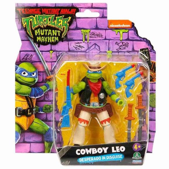 Kolleksiyon Karakterleri, Ninja Turtles, TMNT Ninja Turtles Aksiyon Figürleri TU805100 Cowboy Leo