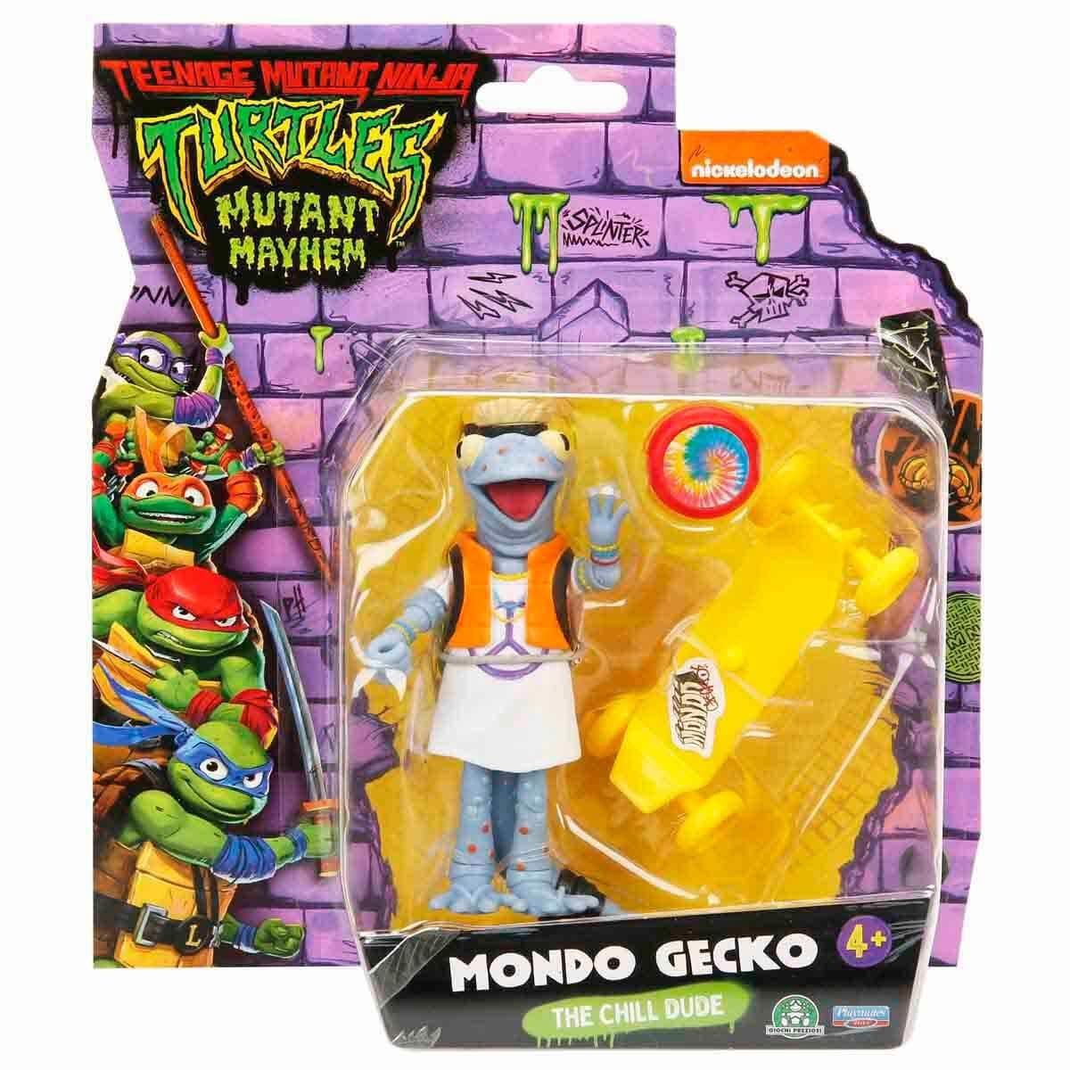 Kolleksiyon Karakterleri, Ninja Turtles, TMNT Ninja Turtles Aksiyon Figürleri TU805100 Mondo Gecko
