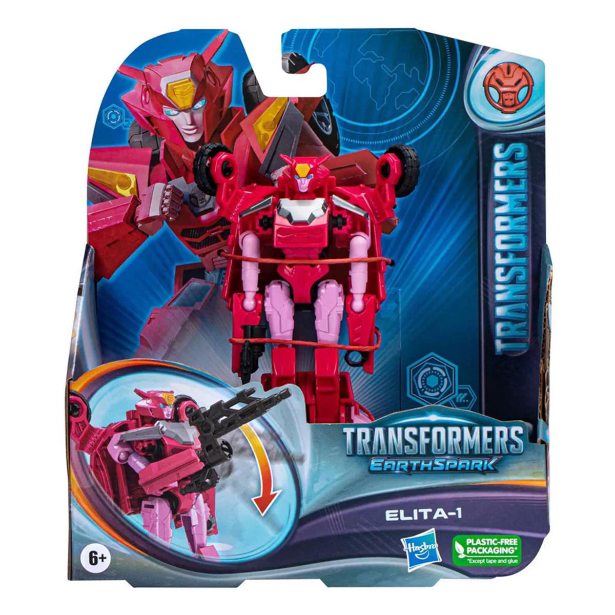 Kolleksiyon Karakterleri, Transformers, Transformers Earthspark Figür F6230 F6725 Elita-1