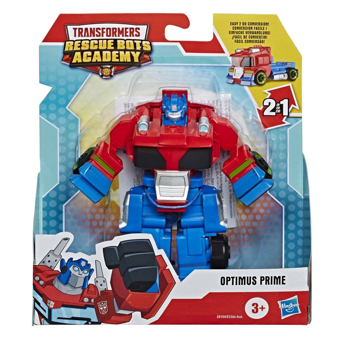 Kolleksiyon Karakterleri, Transformers, Transformers Rescue Bots Academy Figür E5366 F0912 Optimus Prime