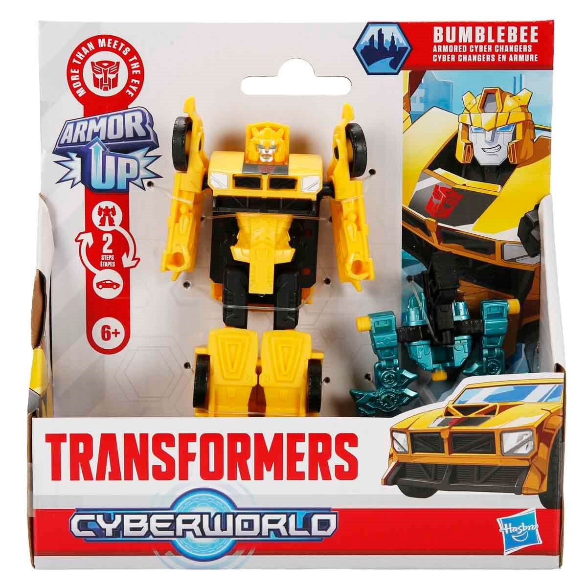 Kolleksiyon Karakterleri, Hasbro, Transformers Cyberworld Armored Cyber Change Bumblebee G0742 G1045