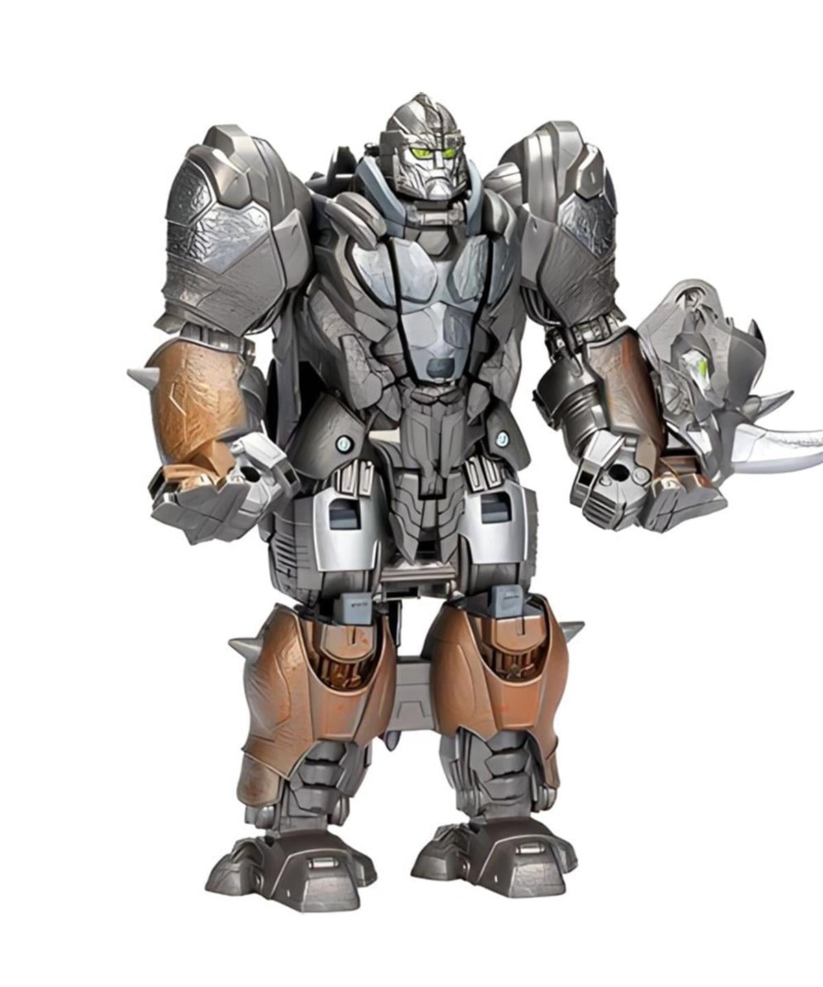 Kolleksiyon Karakterleri, Transformers, Transformers Rise Of The Beasts Smash Changer Figür F3900 F4643 Rhinox