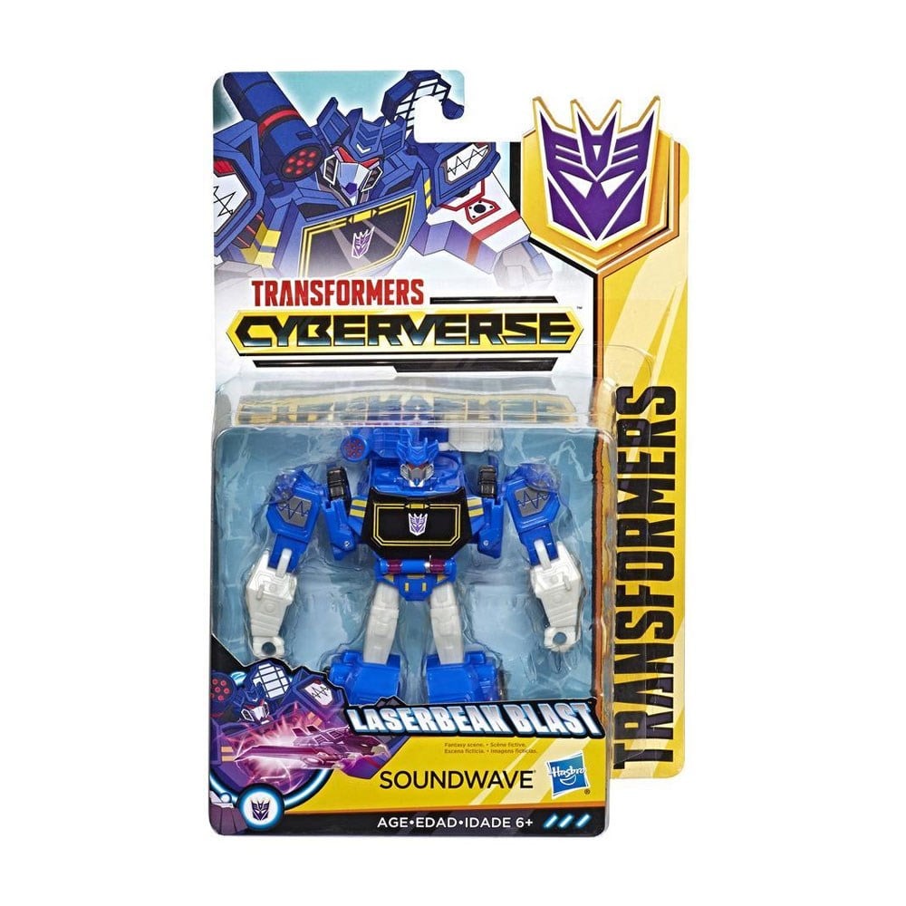 Kolleksiyon Karakterleri, Transformers, Transformers Cyberverse Figür E1884 E3637 Soundwave