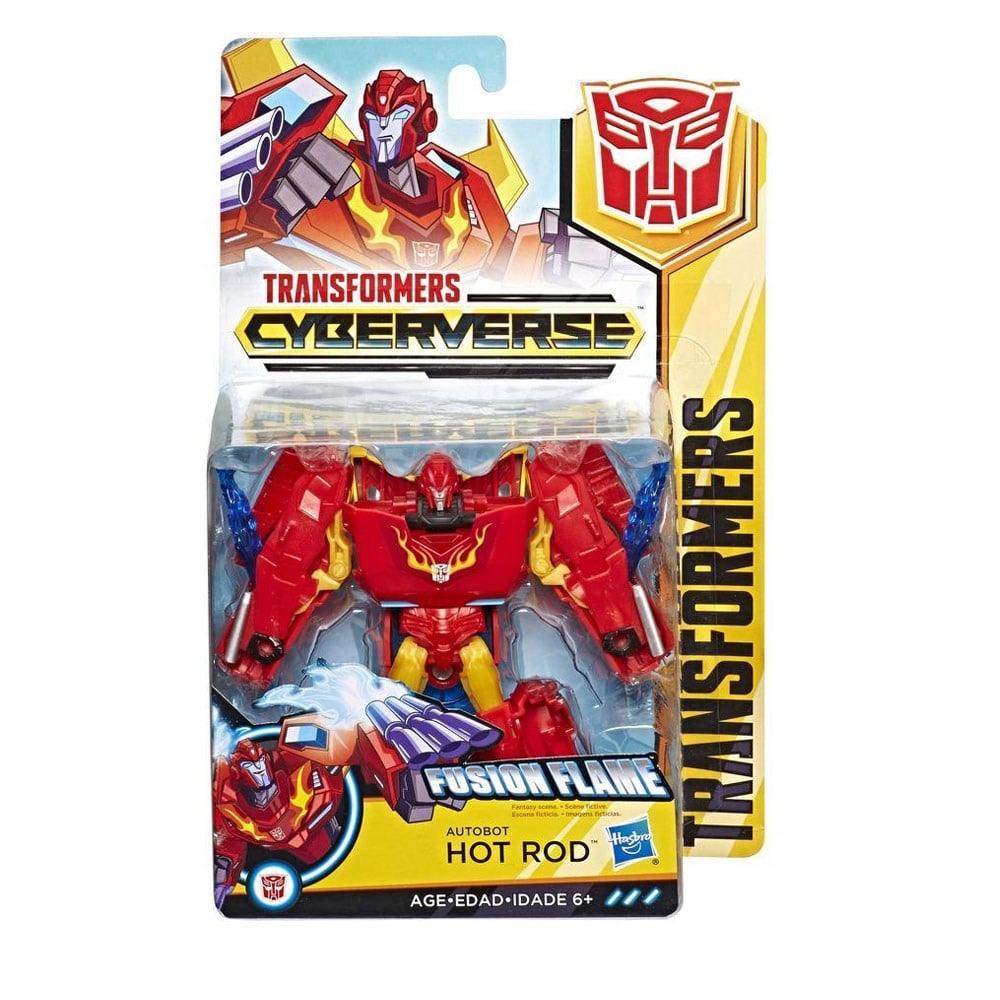 Kolleksiyon Karakterleri, Transformers, Transformers Cyberverse Figür E1884 E3638 Hot Rod