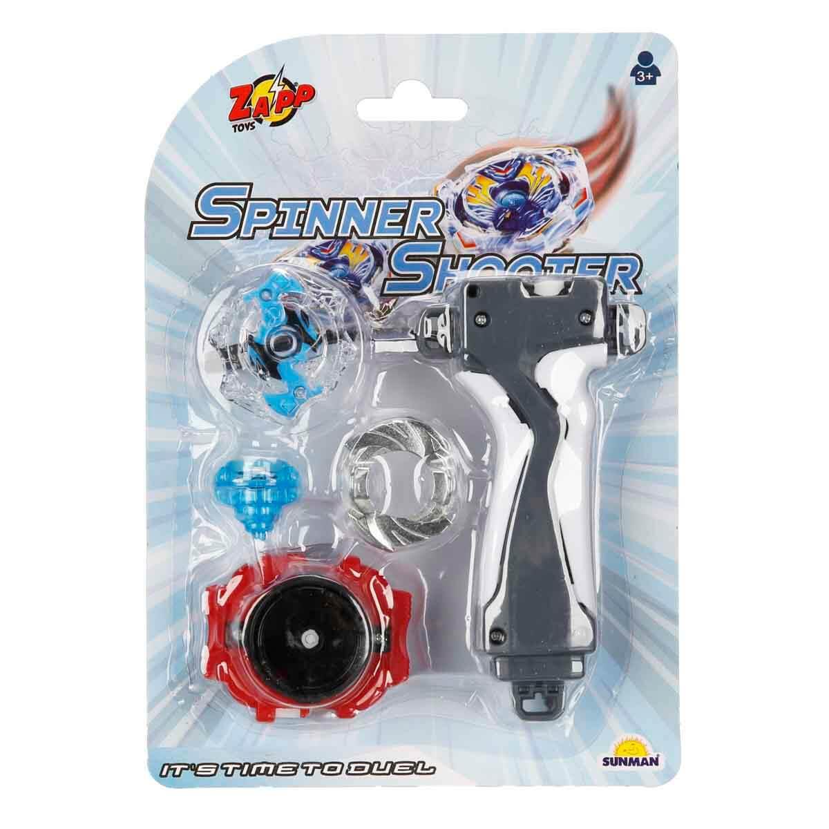 Kolleksiyon Karakterleri, Sunman, Zapp Toys Tabancalı Topaç 45213 Açık Mavi Topaç