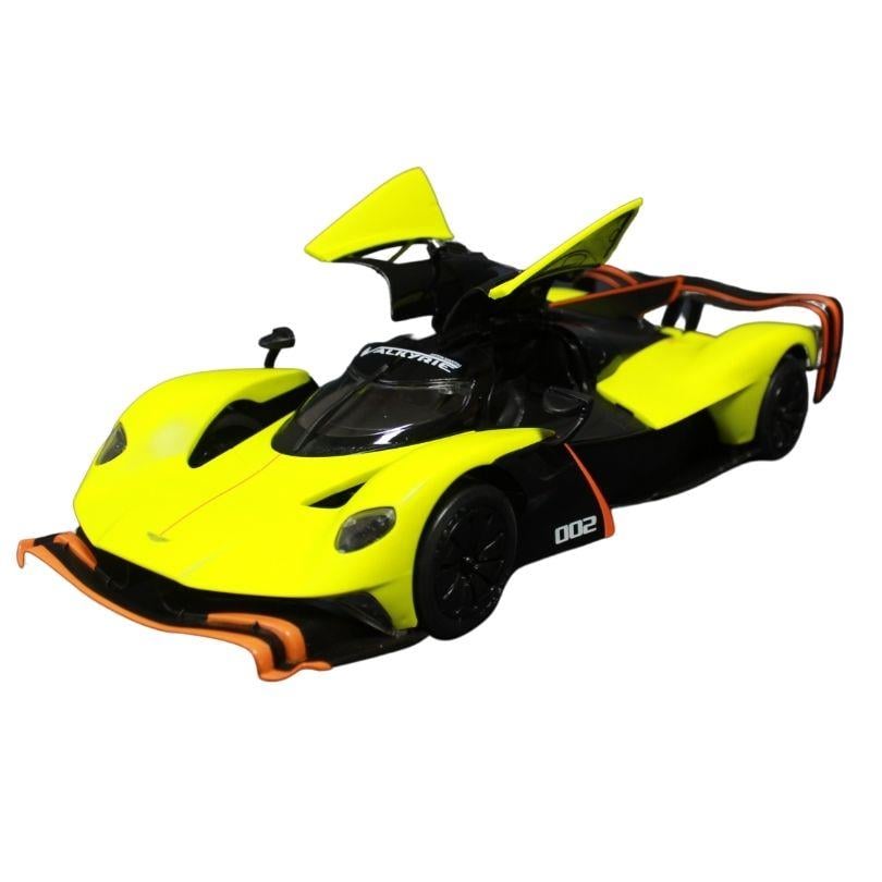 Kumandalı Arabalar, Sunman, 1:14 Aston Martin Valkyrie AMR Pro Uzaktan Kumandalı Araba 23872 Fıstık Yeşili