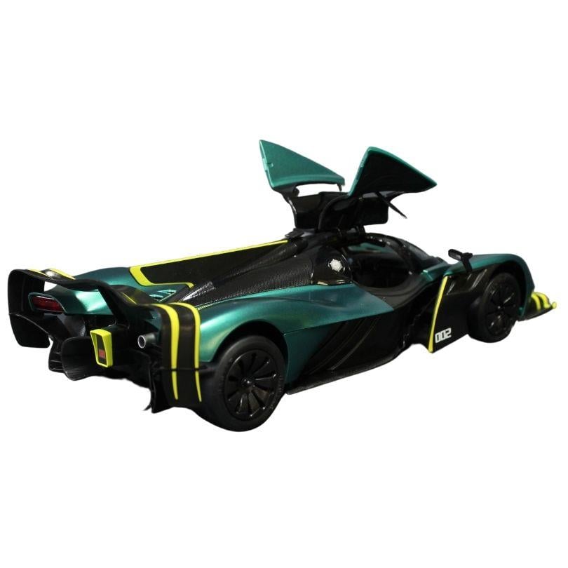 Kumandalı Arabalar, Sunman, 1:14 Aston Martin Valkyrie AMR Pro Uzaktan Kumandalı Araba 23872 Petrol Yeşili