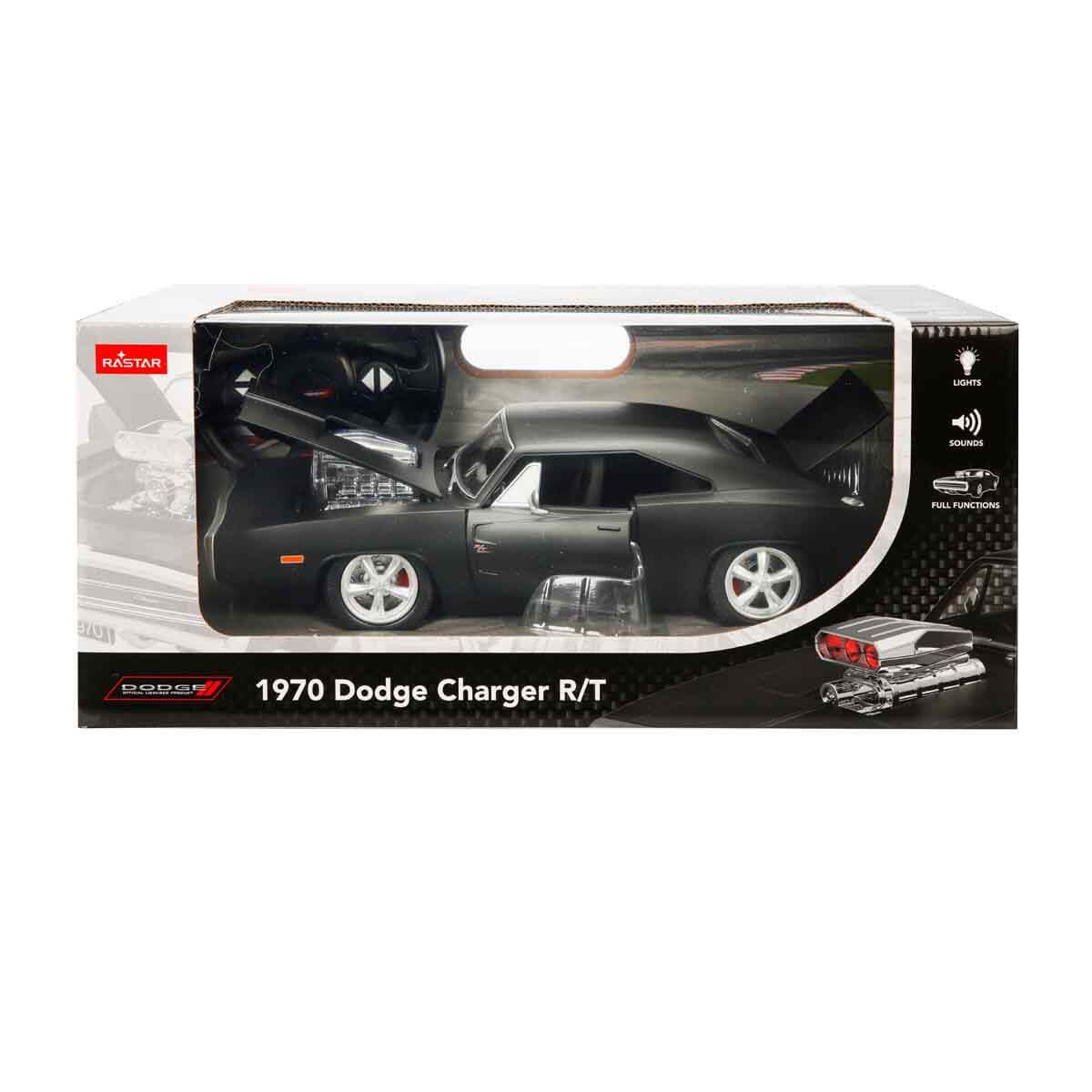 Kumandalı Arabalar, Sunman, 1:16 1970 Dodge Charger R/T Sesli ve Işıklı Uzaktan Kumandalı Araba
