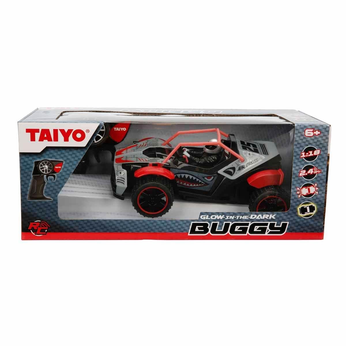 Kumandalı Arabalar, Sunman, 1:18 Buggy Karanlıkta Parlayan Uzaktan Kumandalı Araba 15199 Kırmızı