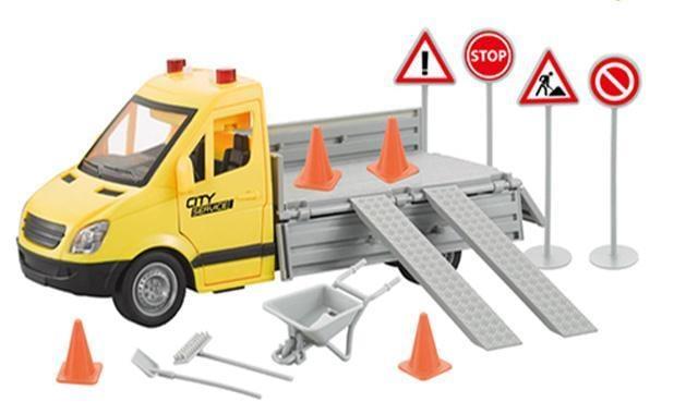 Kumandalı Arabalar, Ceren, CTOY 1:16 Sesli ve Işıklı Yol Tamir ve Bakım Aracı