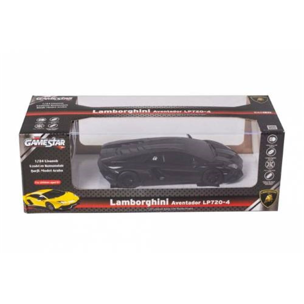 Kumandalı Arabalar, Furkan Toys, Gamestar Lamborghini Lisanslı Şarjlı Uzaktan Kumandalı Araba 1:24 FR37524