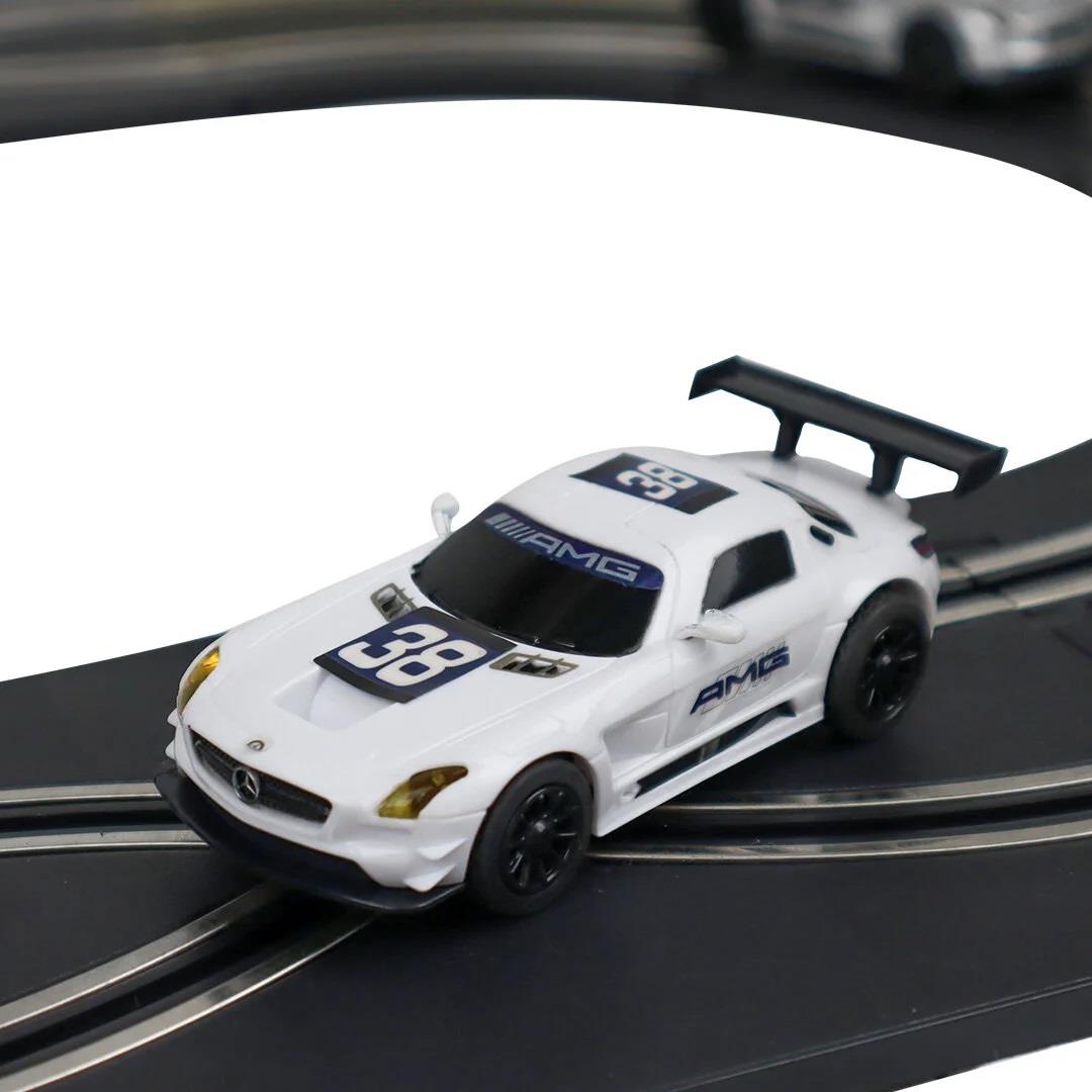 Kumandalı Arabalar, MEGA OYUNCAK, Junior Drive 2 Mercedes Arabalı Yarış Pisti Seti