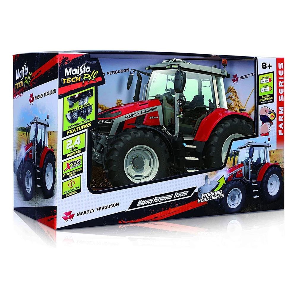 Kumandalı Arabalar, NECOTOYS, Maisto Massey Ferguson 5S.145 Kumandalı Traktör