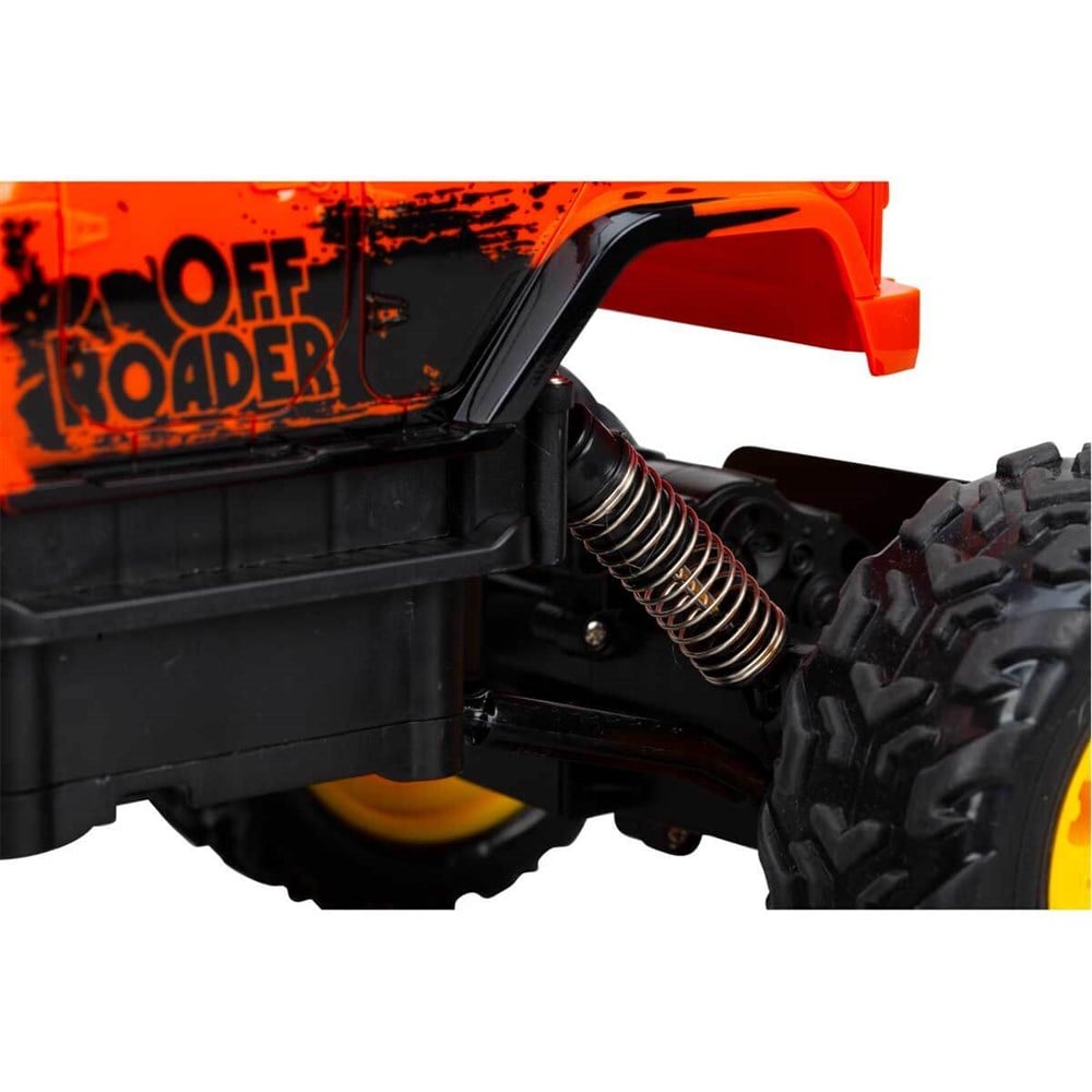 Kumandalı Arabalar, Sunman, Rastar 1:18 Rock Crawler Uzaktan Kumandalı Aksiyon Aracı 07544 Sarı