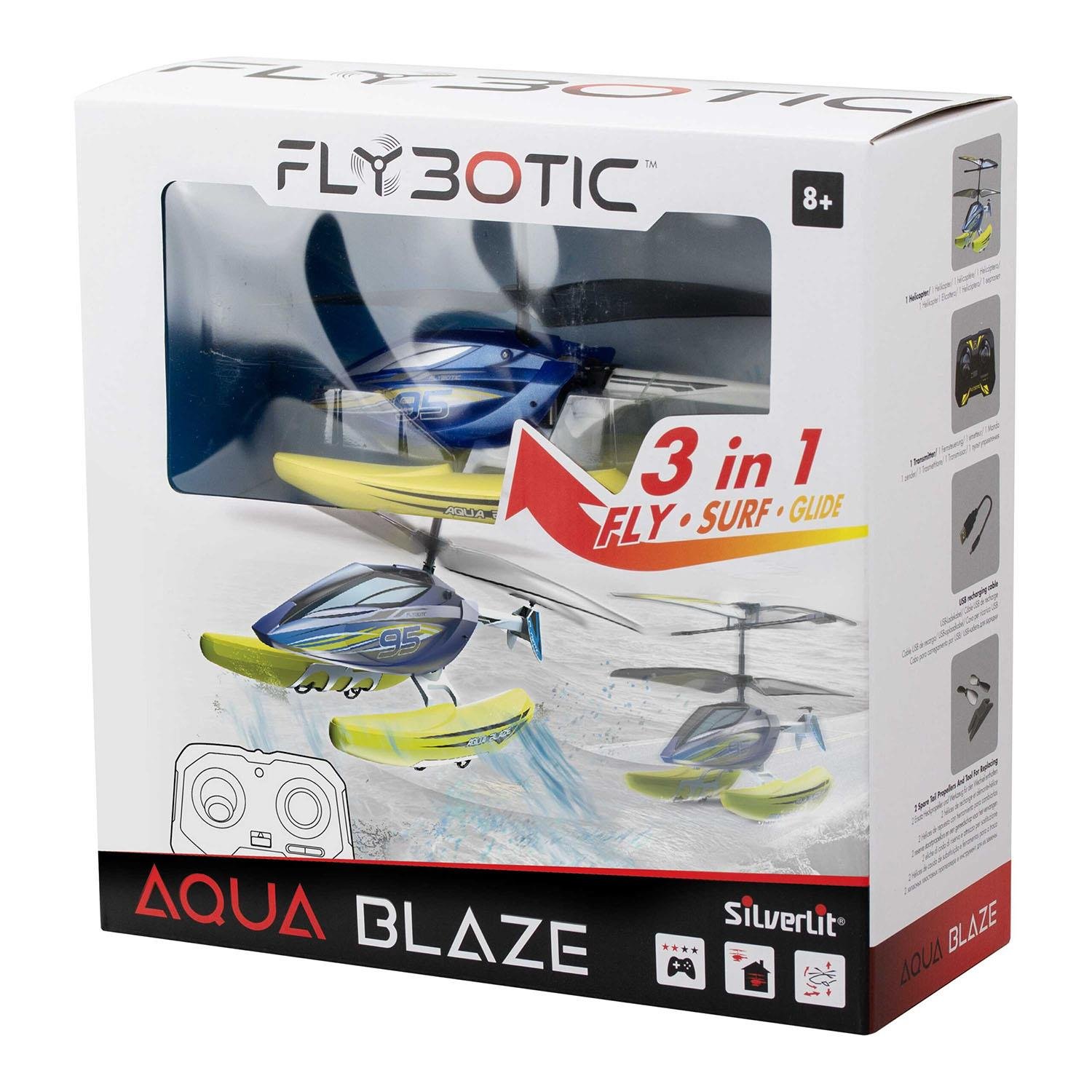 Kumandalı Arabalar, NECOTOYS, Silverlit Aqua Blaze Kumandalı Helikopter 84795
