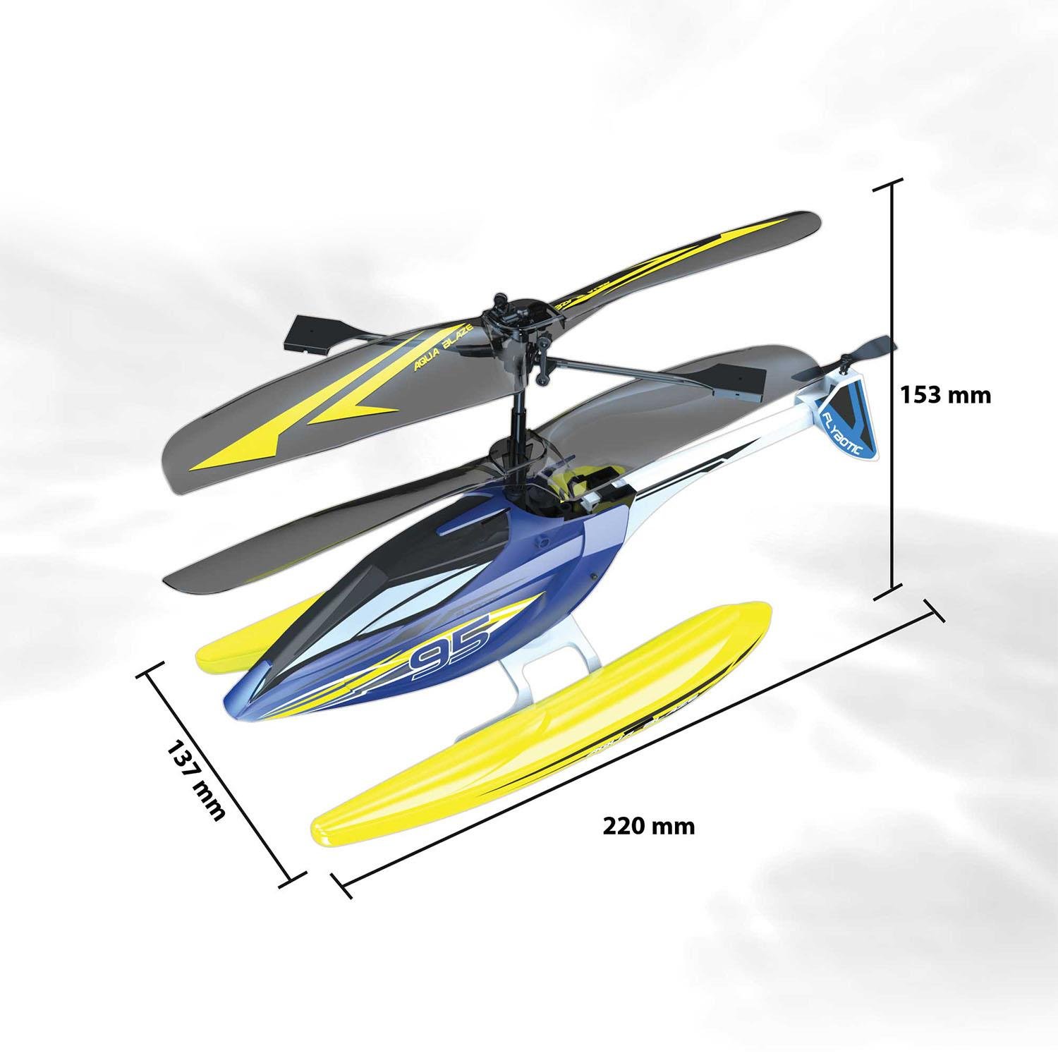 Kumandalı Arabalar, NECOTOYS, Silverlit Aqua Blaze Kumandalı Helikopter 84795