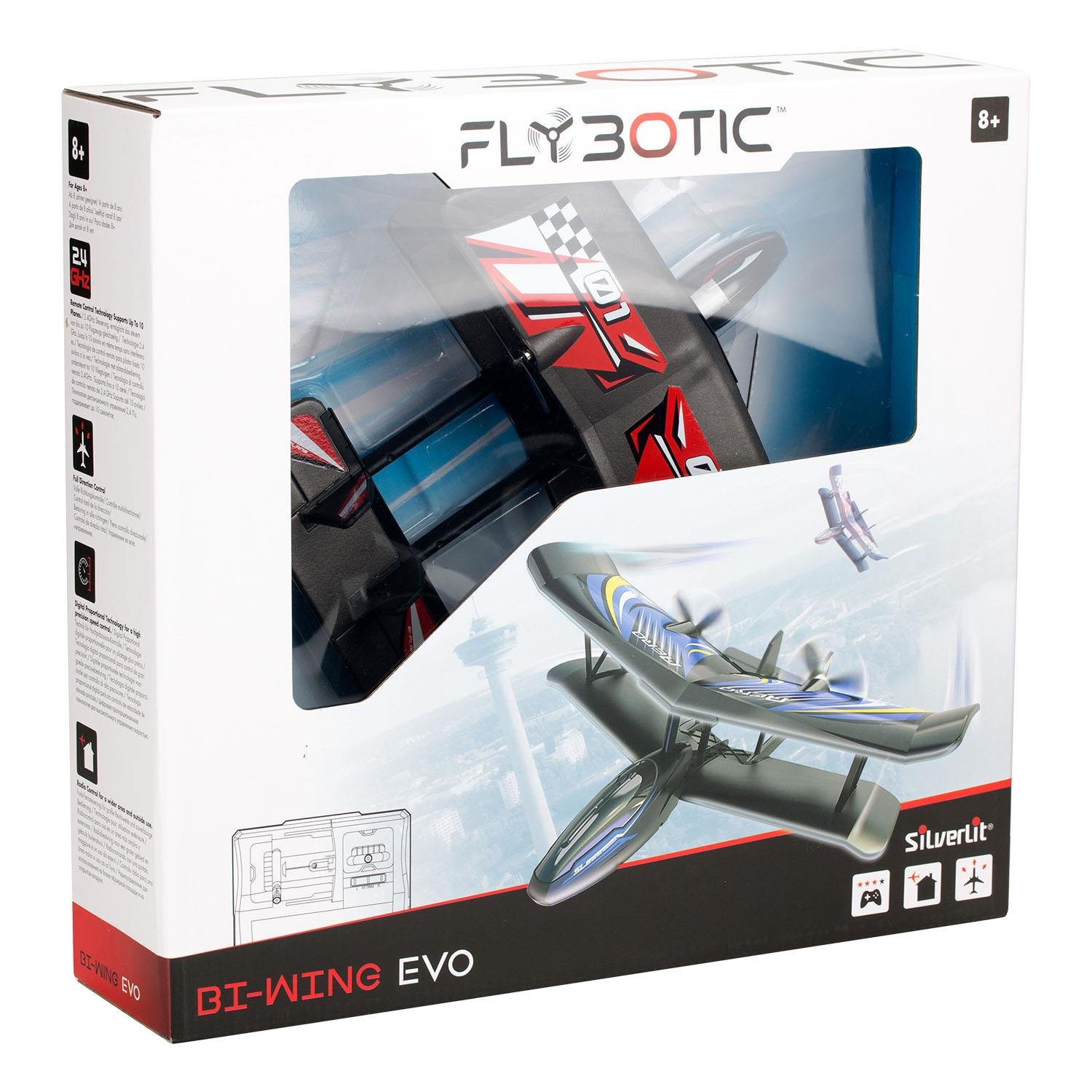Kumandalı Arabalar, NECOTOYS, Silverlit Bi-Wing Evo Kumandalı Uçak 85739 Kırmızı