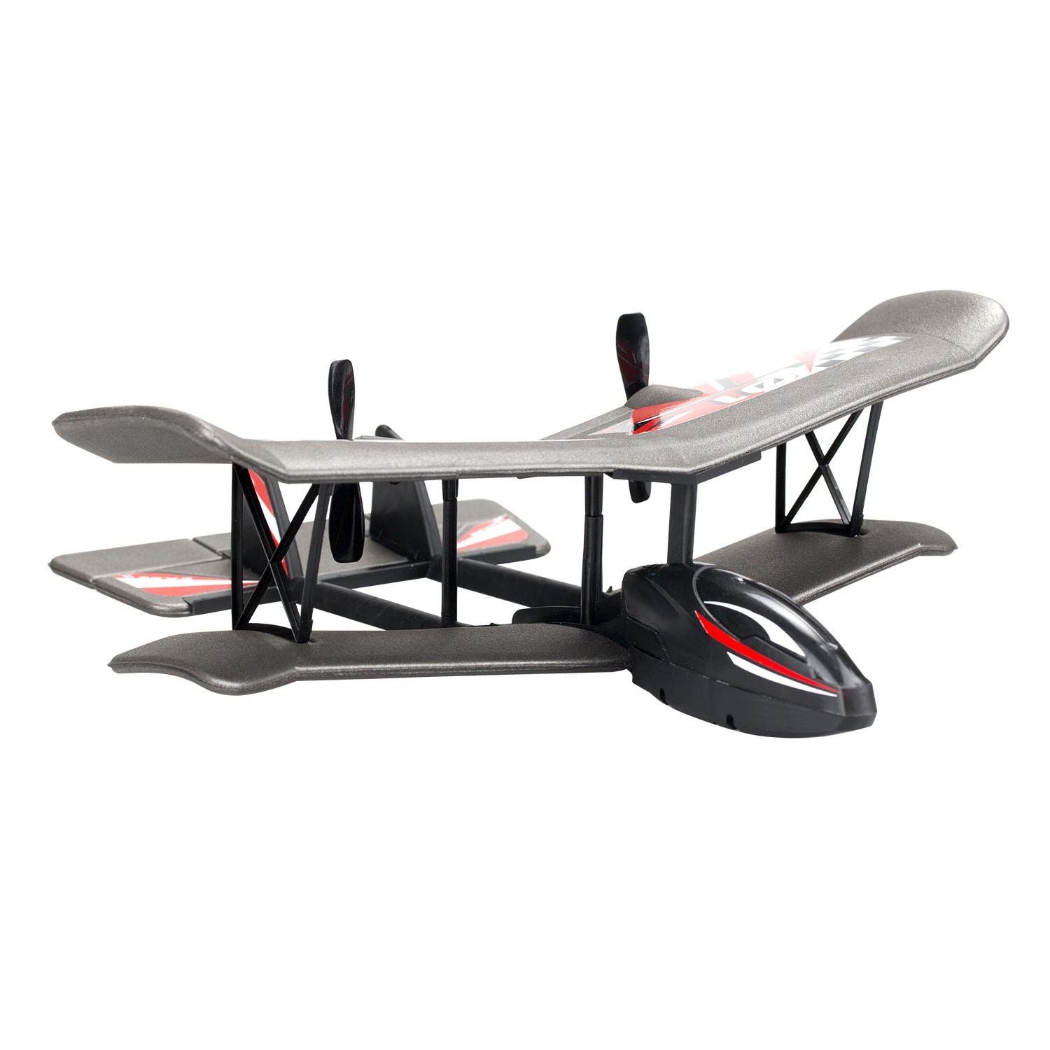 Kumandalı Arabalar, NECOTOYS, Silverlit Bi-Wing Evo Kumandalı Uçak 85739 Kırmızı