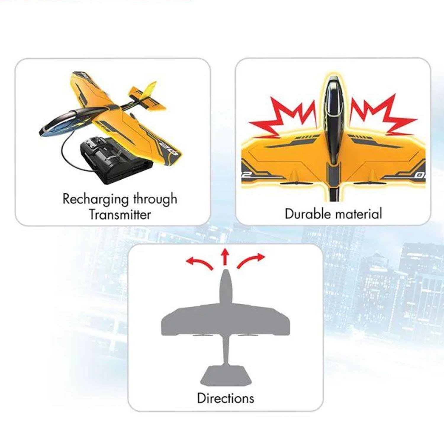 Kumandalı Arabalar, NECOTOYS, Silverlit Hornet Evo Kumandalı Uçak 85740