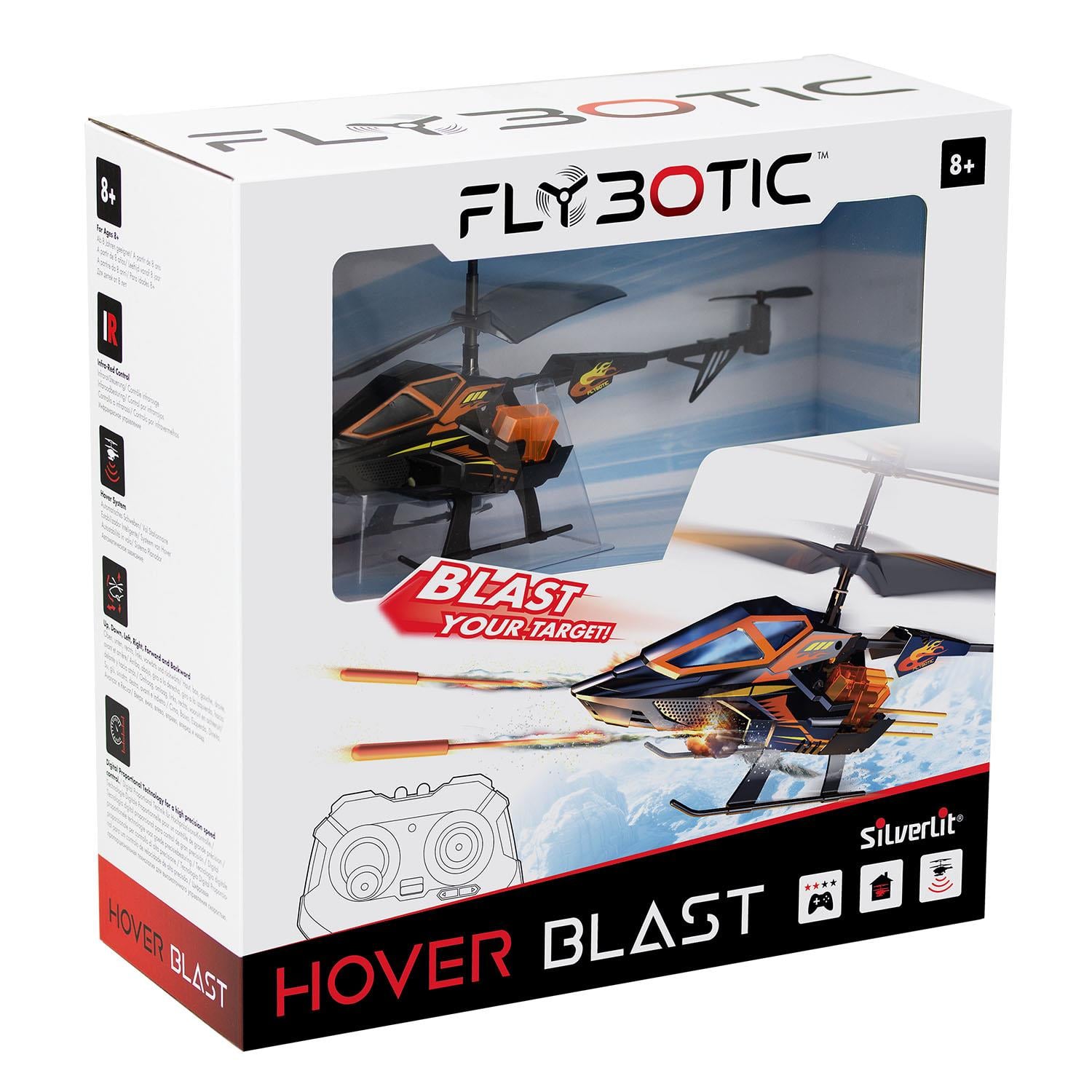 Kumandalı Arabalar, NECOTOYS, Silverlit Hover Blast Helikopter 84567