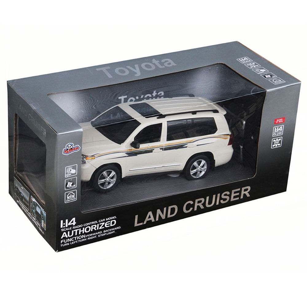 Kumandalı Arabalar, Vardem, Uzaktan Kumandalı Araba Full Fonksiyon 1:14 Toyota Land Cruiser Şarjlı Jeep