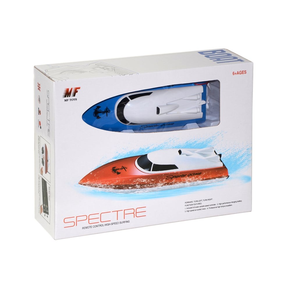 Kumandalı Arabalar, Can-Em, Uzaktan Kumandalı Şarjlı Sürat Teknesi Yat Mavi 76688