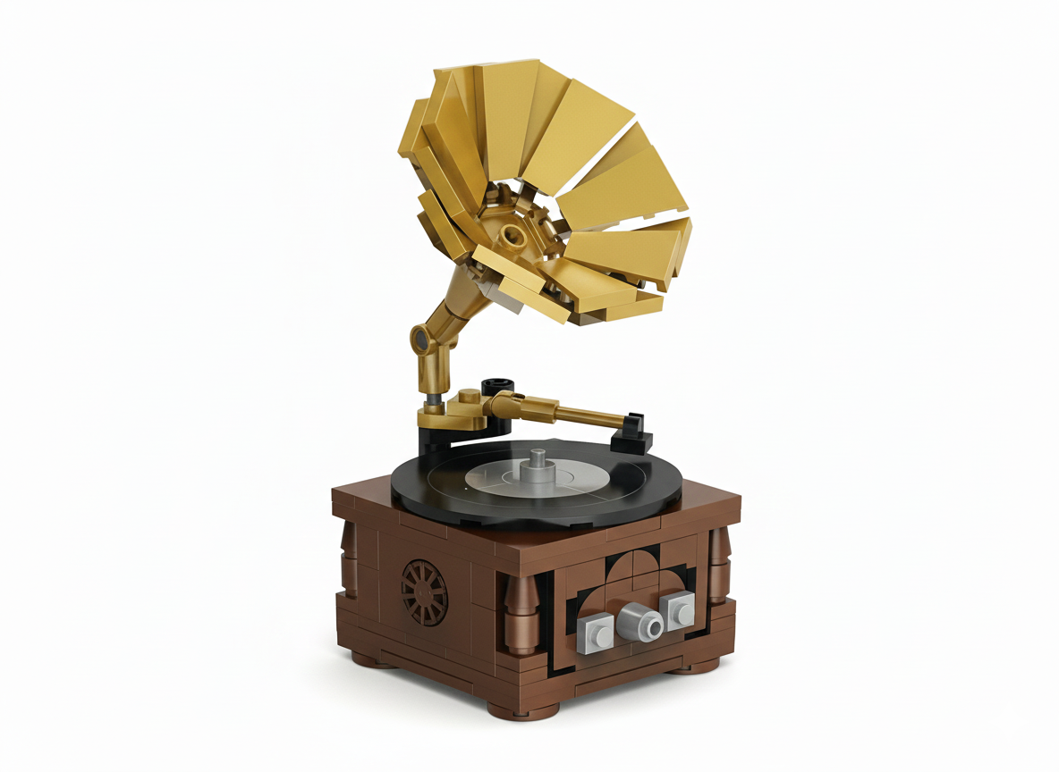 Kutu Bloklar, Ceren, CTOY Yapı Blokları Gramafon 187 Parça