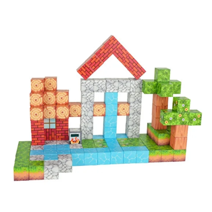 Kutu Bloklar, MEGA OYUNCAK, Magnivity Manyetik Bloklar 119 Parça Orman Temalı