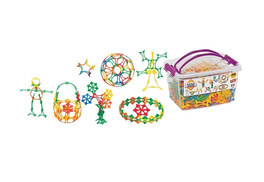 Dede Kelebek Puzzle Box Eğitici Oyuncak 480 Parça