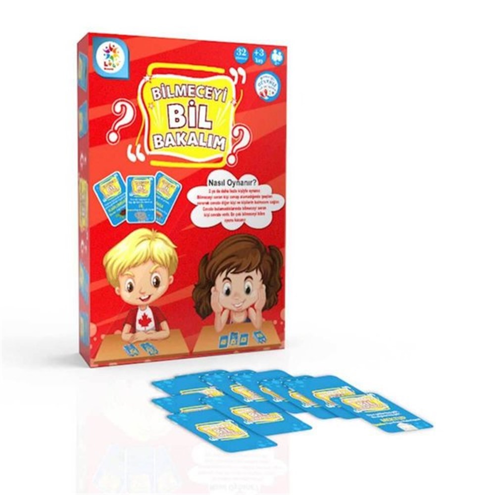 Kutu Oyunları, Laço Kids, Bilmeceyi Bil Bakalım Eğitici Eğlenceli Aile Kutu Oyunu