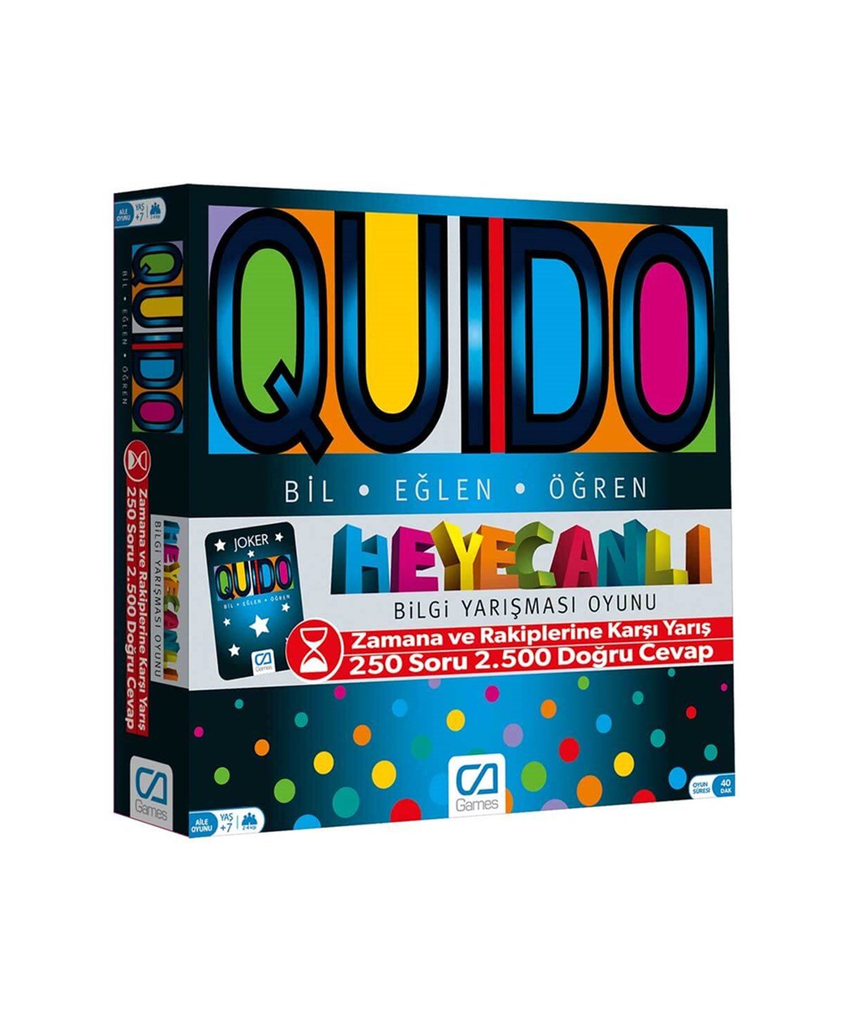 Kutu Oyunları, CA Games, CA Games Quido Bilgi Yarışması Kutu Oyunu 5046