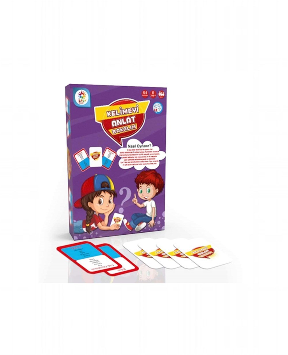 Kutu Oyunları, Laço Kids, Kelimeyi Bakalım Eğitici Eğlenceli Aile Kutu Oyunu