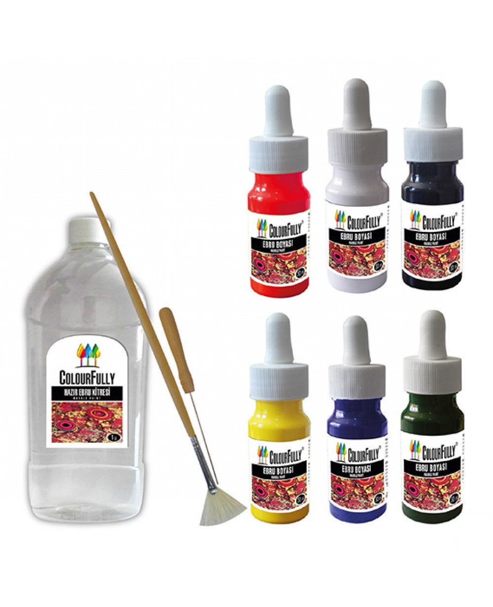 Kutu Oyunları, Kumtoys, Kumtoys Eğitici Ve Öğretici Colourfully Ebru Başlangıç Seti