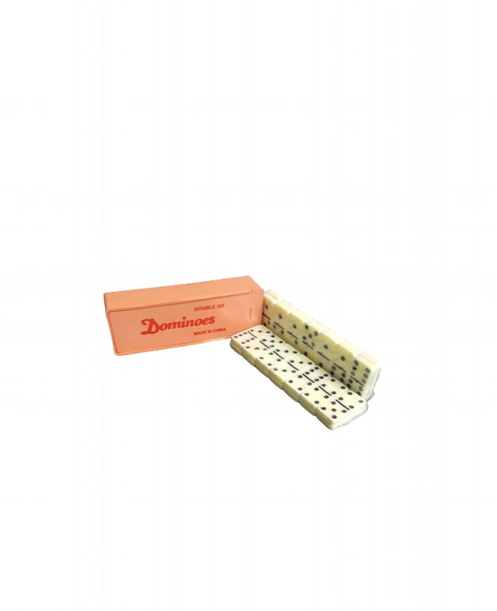 Kutu Oyunları, Star Oyun, Kutulu Büyük Boy Domino Oyunu 28 Parça Melamin Taş