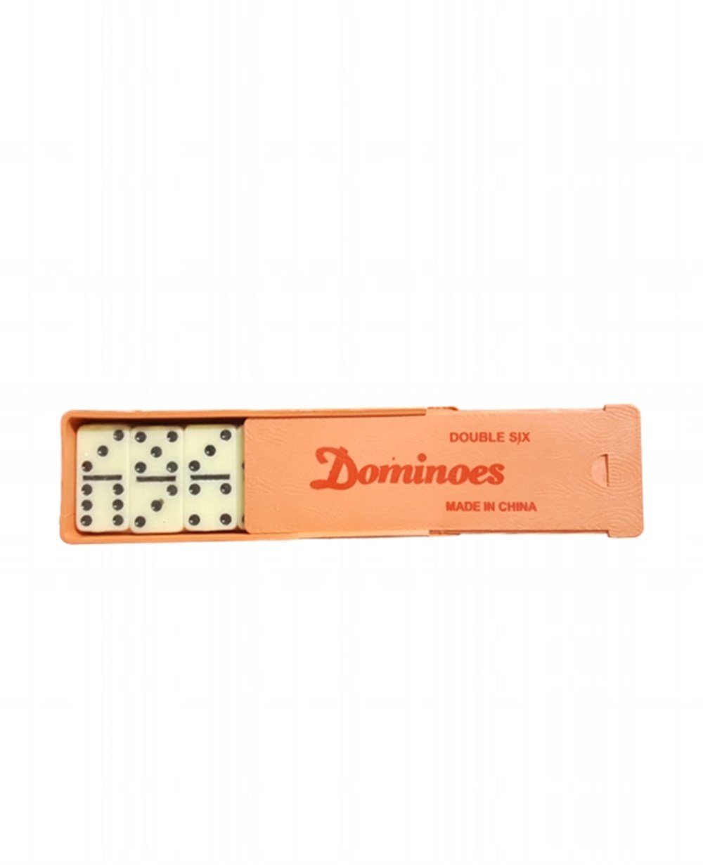 Kutu Oyunları, Star Oyun, Kutulu Büyük Boy Domino Oyunu 28 Parça Melamin Taş