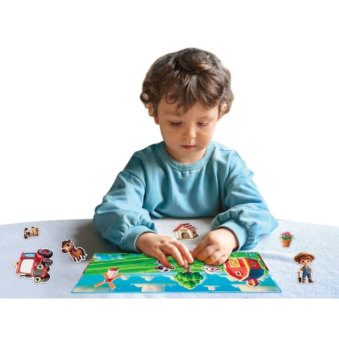 Kutu Oyunları, FUNCY, Magnetli Farm Set