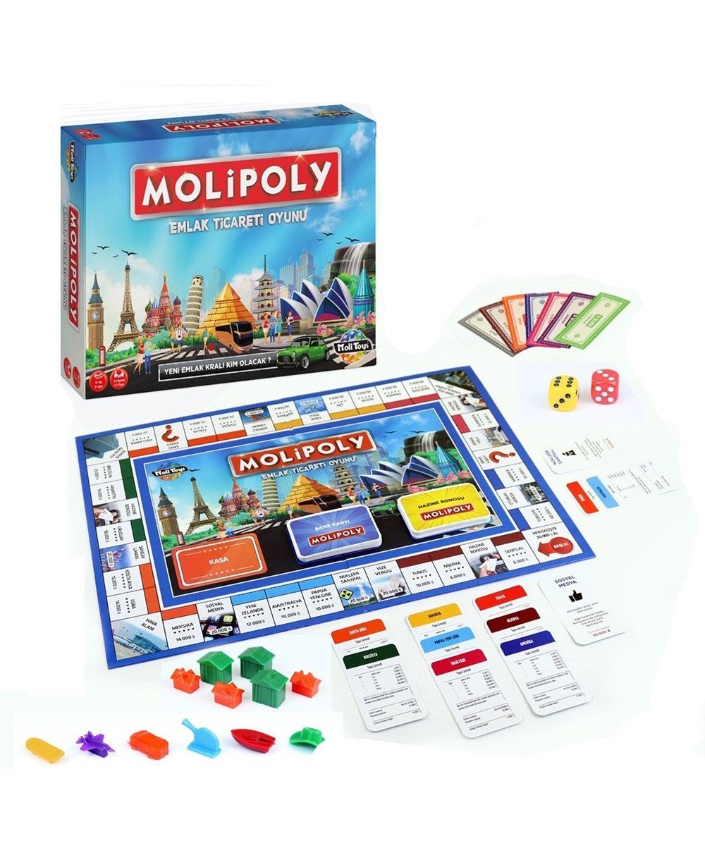 Kutu Oyunları, Moli Toys, Molipoly – Emlak Ticareti Oyunu