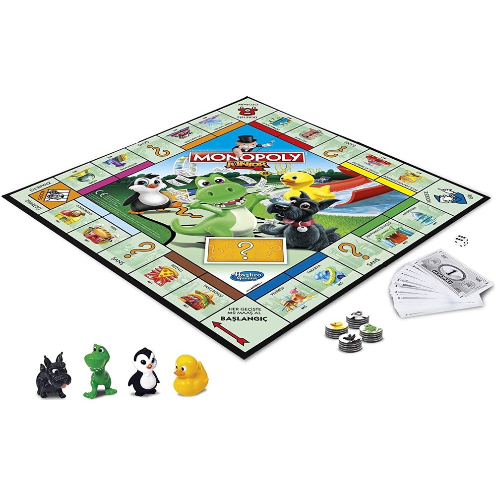 Kutu Oyunları, Monopoly, Monopoly Junior A6984 Yeni Piyonlar