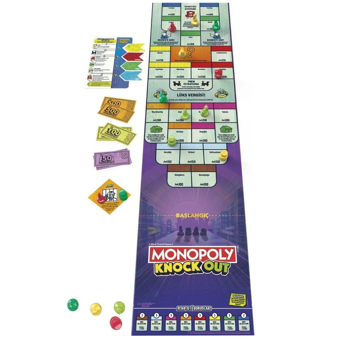 Kutu Oyunları, Hasbro, Monopoly Knockout F8995
