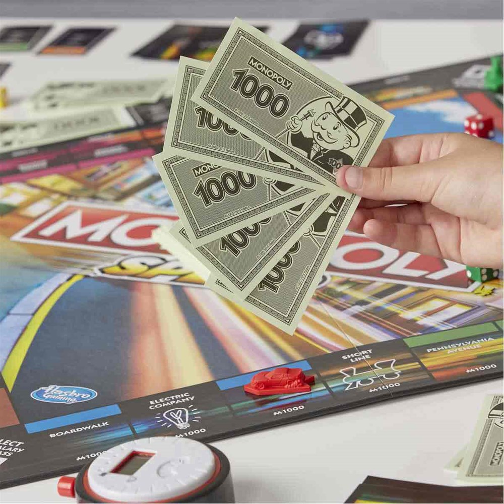 Kutu Oyunları, Hasbro Game, Monopoly Speed E7033