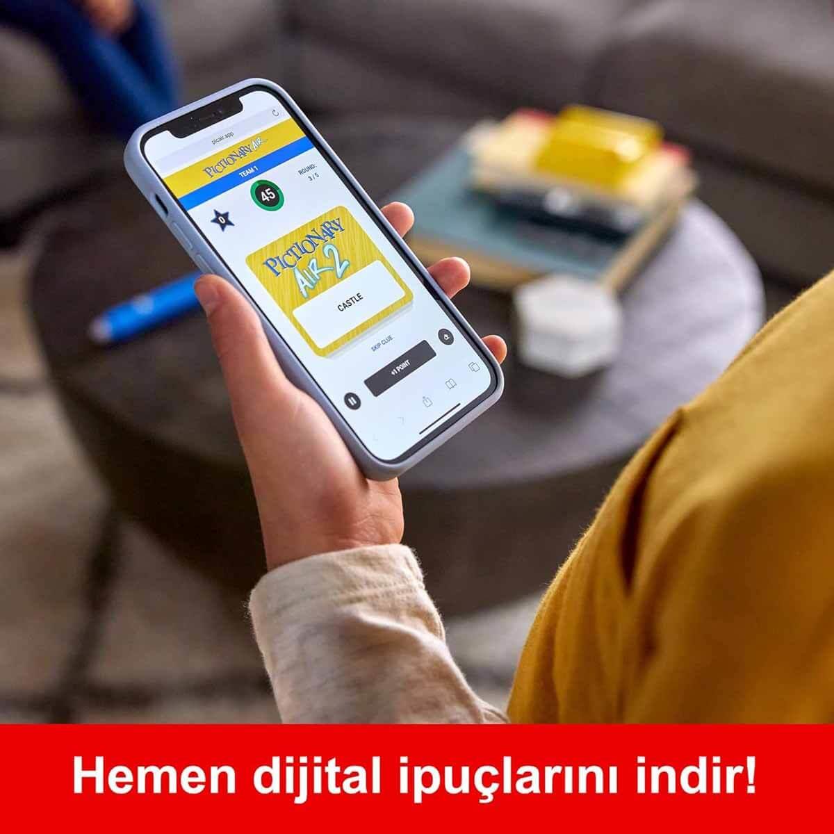 Kutu Oyunları, Hasbro, Pictionary Air 2 Aile Çizim Oyunu HNT74