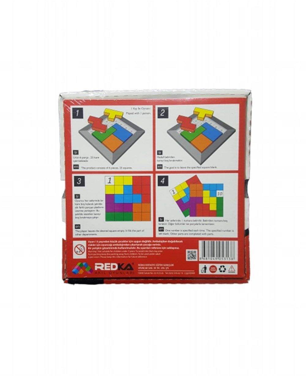 Kutu Oyunları, Redka, Redka Pratik Zeka 1 Oyunu