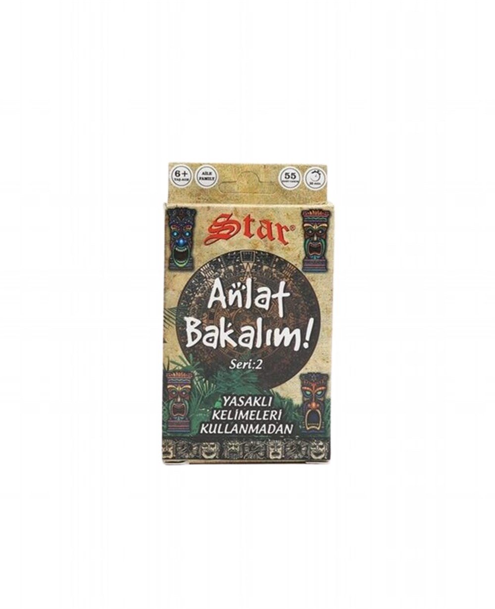 Kutu Oyunları, Star Oyun, Star Anlat Bakalım Kelime Oyunu Yasaklı Kelimeler Kutu Oyunu Seri 2