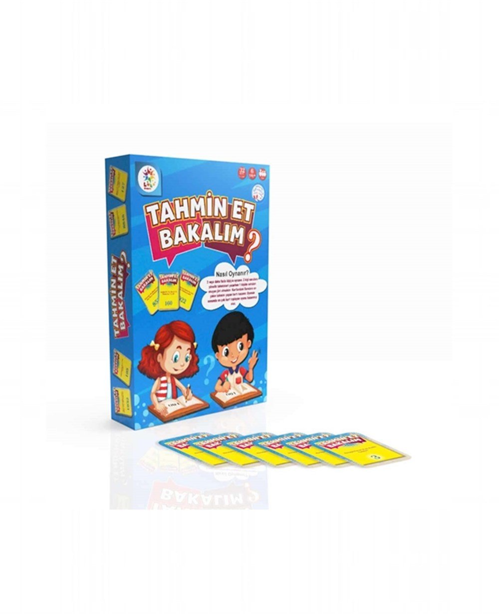 Kutu Oyunları, Laço Kids, Tahmin Et Bakalım Eğitici Eğlenceli Oyun Kartları 32 Parça