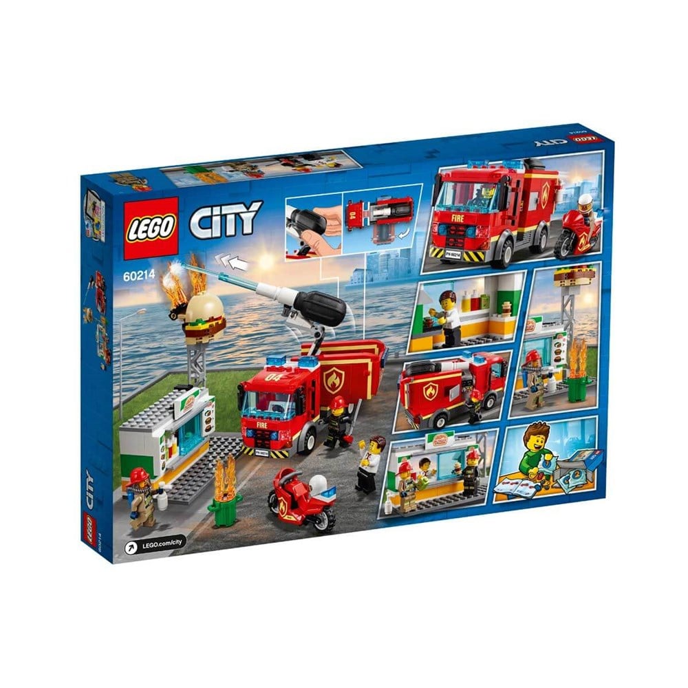 Lego City, Lego, LEGO City Fire Hamburgerci Yangın Söndürme Operasyonu 60214