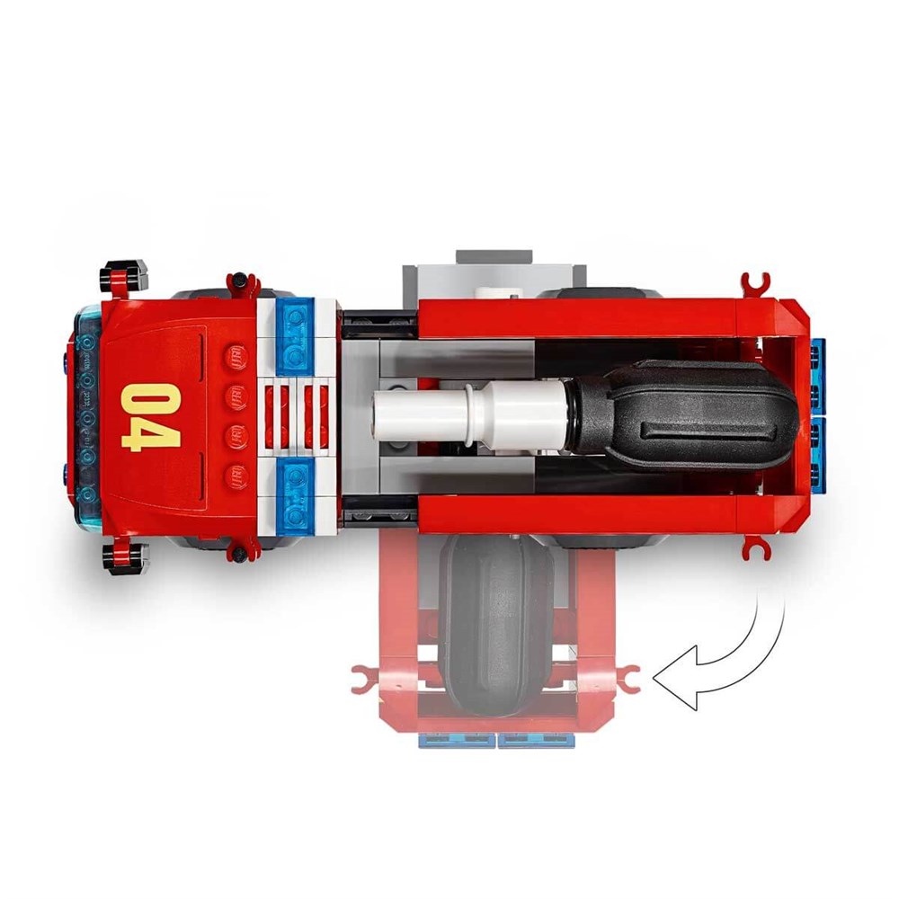 Lego City, Lego, LEGO City Fire Hamburgerci Yangın Söndürme Operasyonu 60214